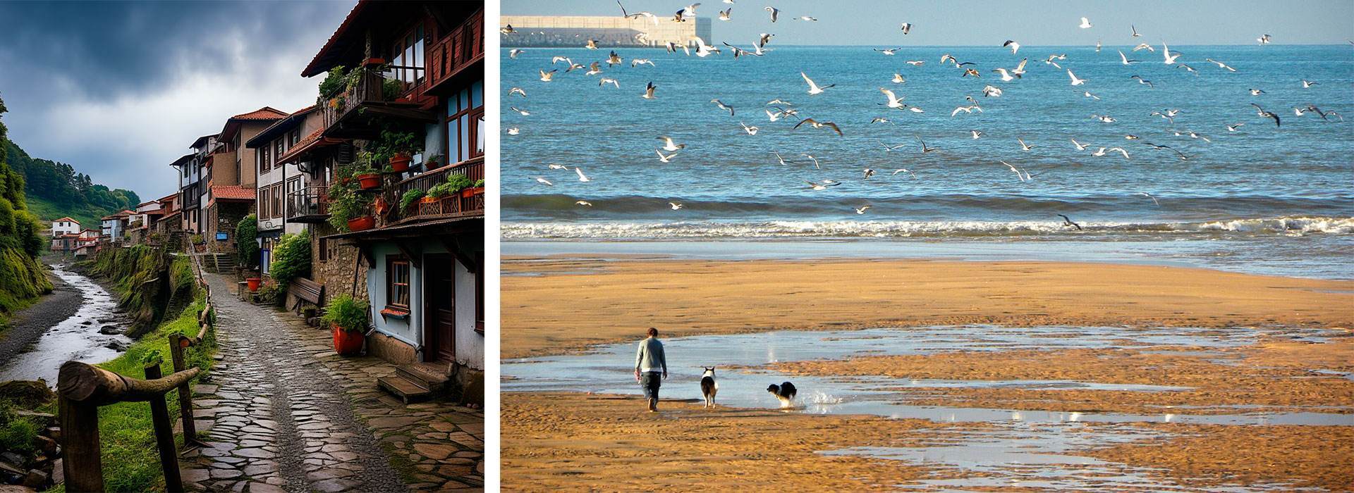 ruta en Asturias con perro