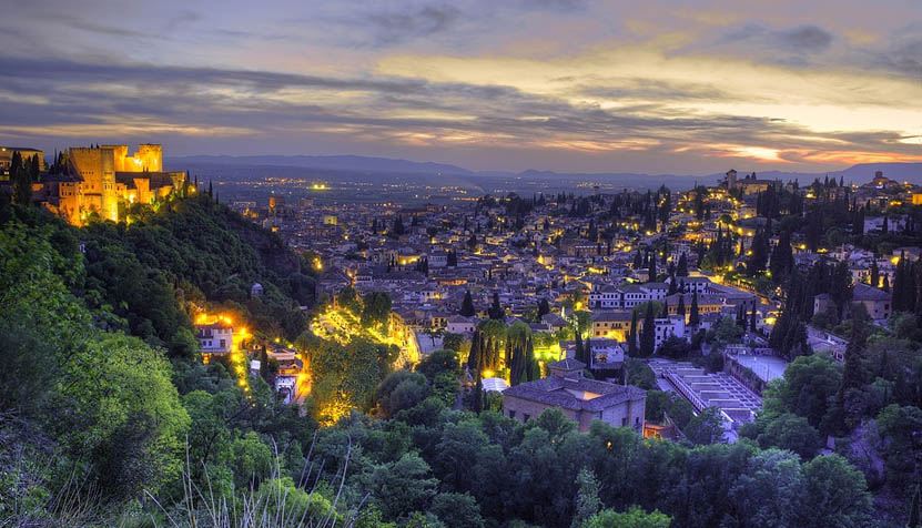 Granada con perro