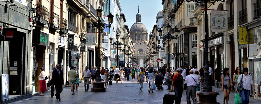 Zaragoza con perro